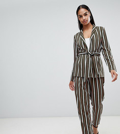 Брюки в полоску PrettyLittleThing - Зеленый