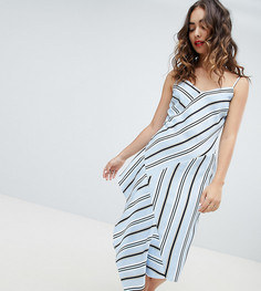 Платье на бретельках в полоску River Island - Синий
