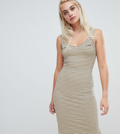 Платье миди в полоску с ремешками River Island - Мульти