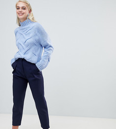 Суженные книзу темно-синие брюки River Island - Темно-синий