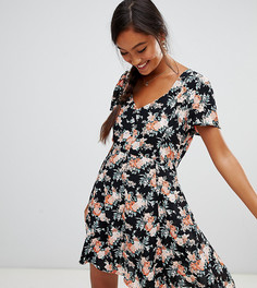 Приталенное платье с цветочным принтом Miss Selfridge - Мульти