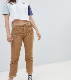 Коричневые вельветовые джинсы в винтажном стиле Pull&bear - Коричневый