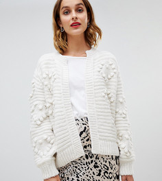 Кардиган кремового цвета с фактурным узором River Island - Кремовый