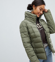 Дутая куртка цвета хаки Miss Selfridge - Зеленый