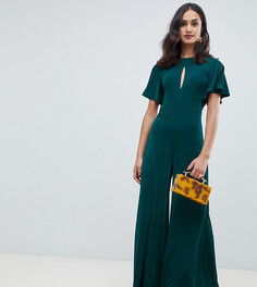 Зеленый комбинезон с рукавами-кимоно Miss Selfridge - Зеленый