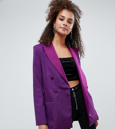 Фиолетовый блейзер Bershka - Фиолетовый