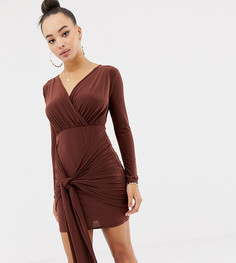 Платье мини шоколадного цвета Missguided - Коричневый