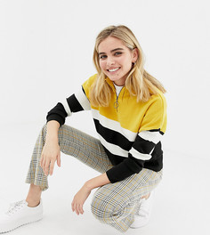 Желтый джемпер на молнии New Look - Желтый