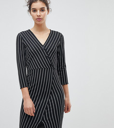 Облегающее платье с асимметричным подолом Miss Selfridge - Мульти