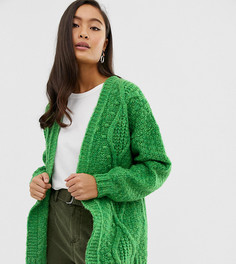 Зеленый кардиган Miss Selfridge - Зеленый