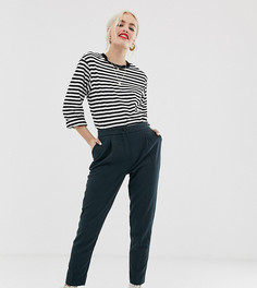 Сине-зеленые брюки в строгом стиле New Look - Зеленый