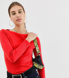 Красный лонгслив River Island - Красный