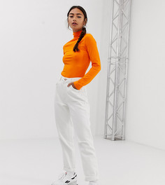 Белые джинсы в винтажном стиле Bershka - Белый