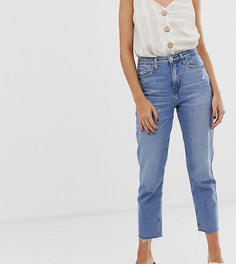Выбеленные джинсы прямого кроя River Island - Синий