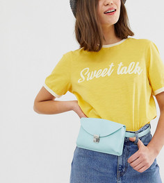Голубая сумка-кошелек на пояс Pull&Вear - Синий Pull&Bear