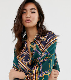 Рубашка с принтом цепочек River Island - Мульти