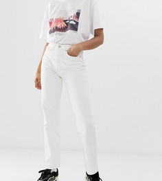 Белые джинсы в винтажном стиле Weekday - Белый