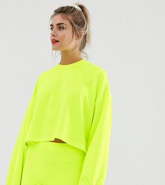 Неоново-желтый свитшот Bershka x PANTONE - Желтый