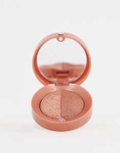 Двухцветные румяна Bourjois Little Round Pot — Carameli Melo - Розовый