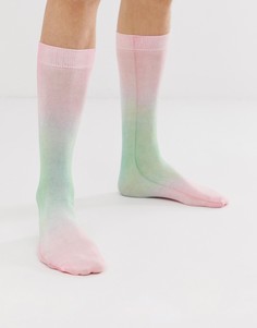 Комбинируемые носки с принтом тай-дай ASOS DESIGN - Мульти