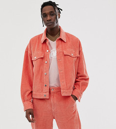 Вельветовая oversize-куртка Noak - Красный