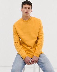 Желтый свитшот ASOS DESIGN - Желтый