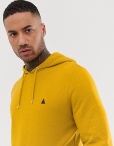 Желтый худи с треугольником ASOS DESIGN - Желтый