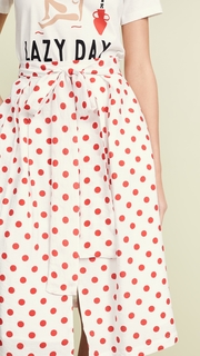 endless rose Red Polka Dot Skirt