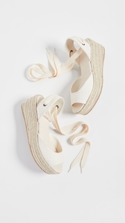 Soludos Open Toe Platform Espadrilles