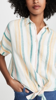 Madewell Carnival Stripe Button Down