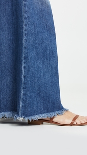 FRAME Le Palazzo Raw Edge Jeans