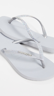 Havaianas Slim Glitter Flip Flops