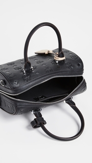 MCM Essential Monogrammed Boston Bag