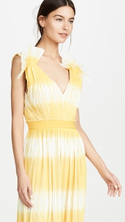 Prabal Gurung Tadia V Neck Gown