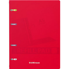Тетрадь общая ErichKrause Classic, красный, А5, 80 листов, клетка