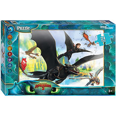 Мозаика STEP puzzle maxi 24 "Как приручить дракона - 3" Степ Пазл