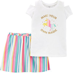 Комплект: Футболка и юбка carters Carters