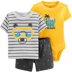 Комплект: Футболка, боди и шорты carters Carters
