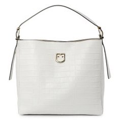 Сумка FURLA FURLA BELVEDERE M HOBO серо-белый