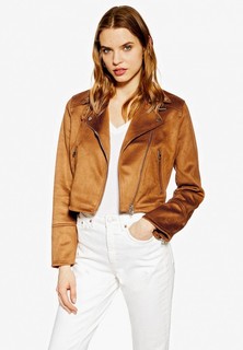 Куртка кожаная Topshop