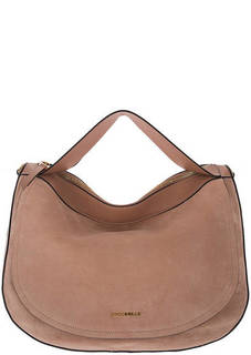 Кожаная сумка с одним отделом на молнии Persefone Coccinelle