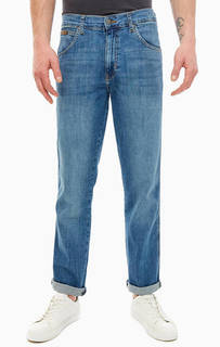 Прямые синие джинсы с застежкой на молнию и болт Texas Wrangler