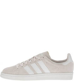 Замшевые кеды бежевого цвета Campus W Adidas Originals