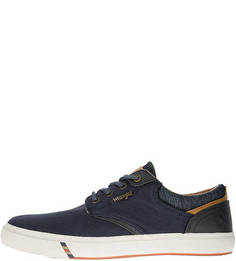 Синие текстильные кеды Icon low Wrangler