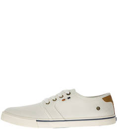 Текстильные кеды белого цвета Mitos Derby Wrangler