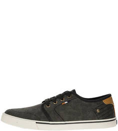 Текстильные кеды серого цвета Mitos Derby Wrangler