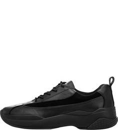 Кожаные кроссовки с замшевыми вставками Lexy Vagabond