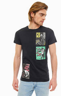 Хлопковая футболка с принтом Religion