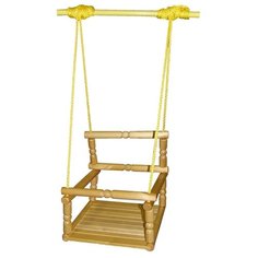 КМС Качели деревянные детские
