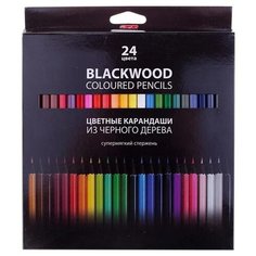 Hatber цветные карандаши BLACK